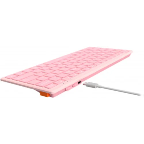 Клавиатура A4Tech Fstyler FBX51C розовый USB беспроводная BT/Radio slim Multimedia (FBX51C PINK)